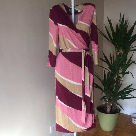 TIBI Vintage wrap dress sold out! Small 4-6 Y2K Carrie Bradshaw era - Picture 2 of 8